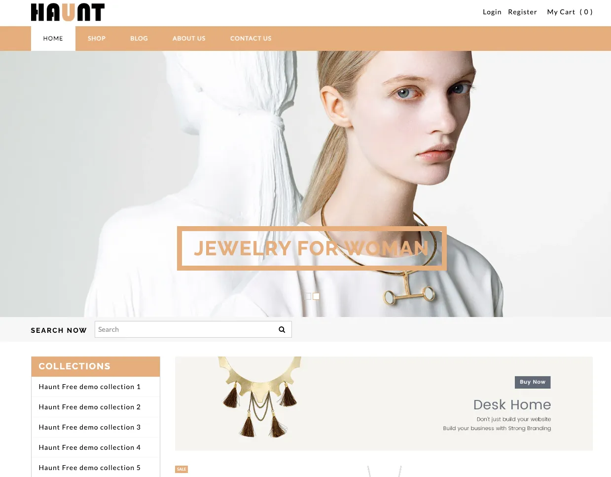 Haunt shopify theme 